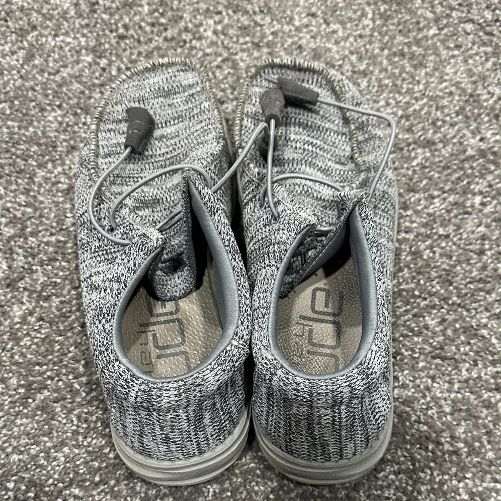 Hey Dude Men's Gray Wally B Sox - Picture 4 of 6